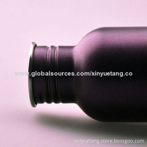 550mL New Style Fashionable Design Aluminum Water Bottle with Dome Lid or CarabinerNew